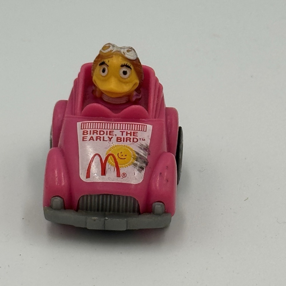 McDonalds‎ Birdie The Early Bird 1985 Convertible Toy Car